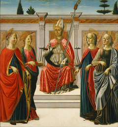 St. Nicolas and Sts. Catherine, Lucy, Margaret and Apollonia