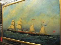 Steamship "Arizona" by Unidentified Artist