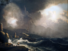 Storm at Sea by Ludolf Bakhuizen
