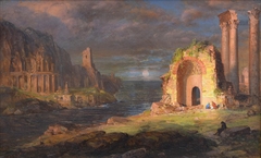Syria: Ruins by the Sea by Frederic Edwin Church