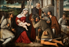 The Adoration of the Shepherds by Bonifazio Veronese