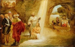 The Baptism of Christ - John Runciman - ABDAG003907 by John Runciman