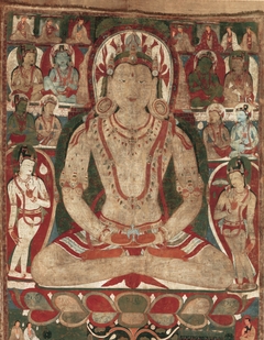 The Buddha Amitayus Attended by Bodhisattvas by Anonymous