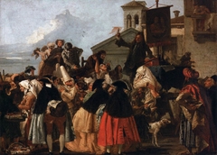The Charlatan by Giovanni Domenico Tiepolo