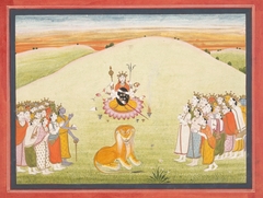 The Creation of Durga: Page from a Dispersed Markandeya Purana: (Stories of the Sage Markandeya) by Anonymous