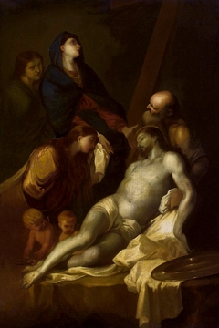 The Descent from the Cross by Sébastien Bourdon