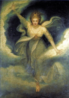 The Duchess of Devonshire as Cynthia from Spenser's 'The Faerie Queene' by Maria Louisa Catherine Cecilia Cosway
