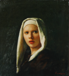 "The girl with the pearl earring" by Οδυσσέας Οικονόμου