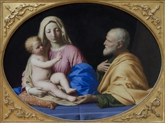 The Holy Family by Giovanni Battista Salvi da Sassoferrato