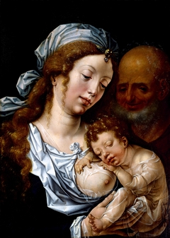 The Holy Family by Jan Gossaert