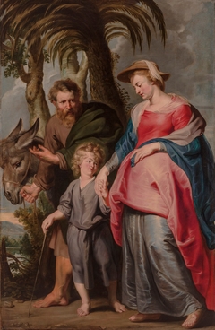 The Holy Family returning from Egypt by Peter Paul Rubens
