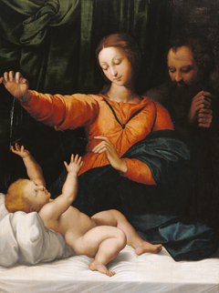 The Holy Family (The Madonna del Velo; Madonna di Loreto) by Anonymous