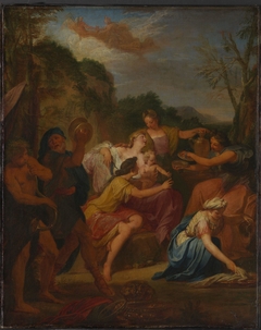 The Infant Zeus among Nymphs by Nicolas Bertin