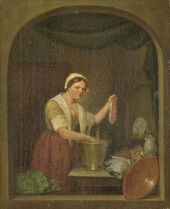 The Kitchen Maid by Jan de Ruyter