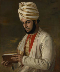 The Munshi Abdul Karim (1863-1909) by Rudolf Swoboda
