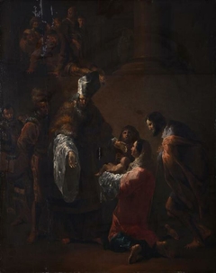 The presentation in the temple by Leonaert Bramer