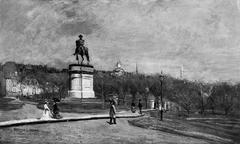 The Public Garden, Boston by George Loring Brown