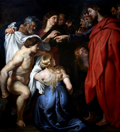 The raising of Lazarus by Anthony van Dyck