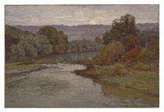 The River by Theodore Clement Steele