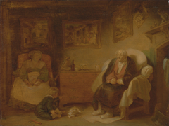 The Seven Ages of Man: Second Childishness, 'As You Like It,' II, vii by Robert Smirke