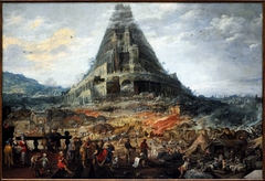 The Tower of Babel by Joos de Momper