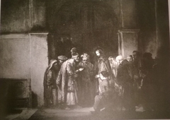 The Tribute Money by Rembrandt
