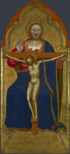 The Trinity: Central Pinnacle Panel by Jacopo di Cione