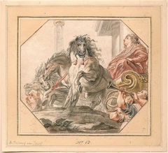 The triumph of Joseph in Egypt (Genesis 41: 40-46) by Peter Paul Rubens