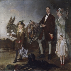 The Vere Foster Family by William Orpen