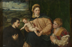 The Virgin and Child with Donors