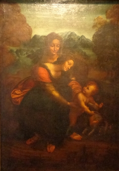 The Virgin and Child with Saint Anne by Anonymous