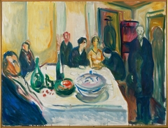 The Wedding of the Bohemian by Edvard Munch