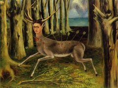 The Wounded (or Little) Deer (El venado herico) by Frida Kahlo