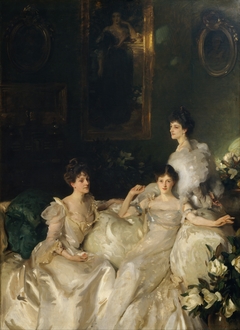 The Wyndham Sisters: Lady Elcho, Mrs. Adeane, and Mrs. Tennant by John Singer Sargent