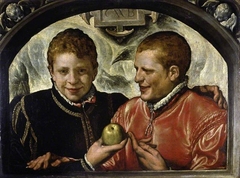 Two young men by Chrispijn van den Broeck