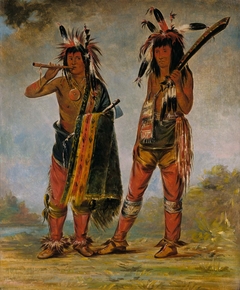 Two Young Men by George Catlin