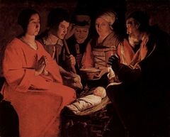 The Adoration of the Shepherds by Georges de La Tour
