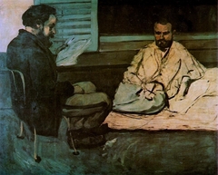 Paul Alexis reading to Émile Zola
