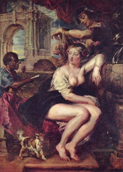 Bathseba am Brunnen by Peter Paul Rubens