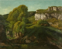Valley of the Loue, near Ornans by Gustave Courbet