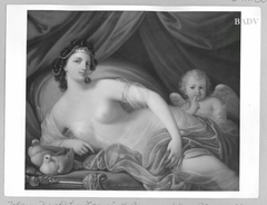 Venus und Amor by Johann Baptist von Lampi the Elder
