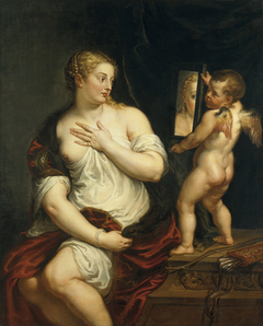 Venus with a Mirror by Peter Paul Rubens