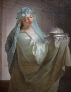 Vestale portant le feu sacré by Jean Raoux