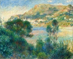 View of Monte Carlo from Cap Martin by Auguste Renoir