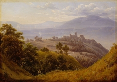 View of Olevano