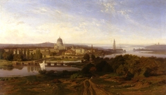 View of Potsdam from Brauhausberg by Karl Lindemann-Frommel