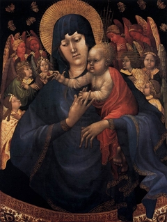 Virgin and Child with Butterflies