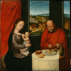 Virgin and Child with Saint Joseph by Netherlandish Painter