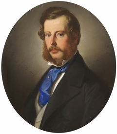 Wilbraham, 2nd Baron and 1st Earl Egerton of Tatton (1832-1909), aged 22 by Anonymous