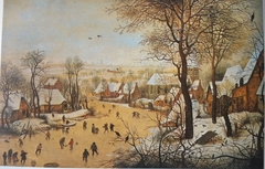 Winter Landscape with Bird Trap